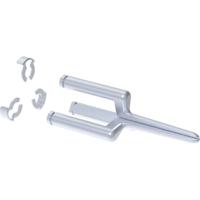 HellermannTyton TPPexpand3.7_Prong Reservedoorn Zilver Metaal Inhoud: 1 stuk(s)