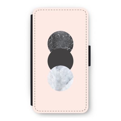 Marmeren cirkels: iPhone 11 Pro Flip Hoesje
