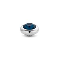 Melano Vivid Basic CZ Steentje Montana | Zilver