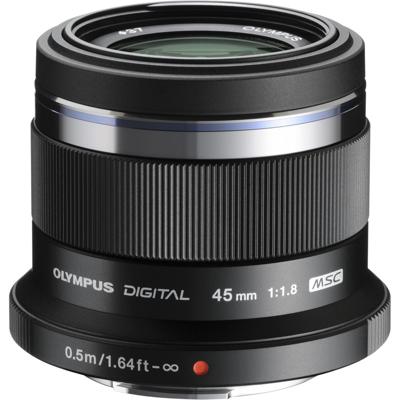 Olympus M.Zuiko Digital 45mm f/1.8 zwart