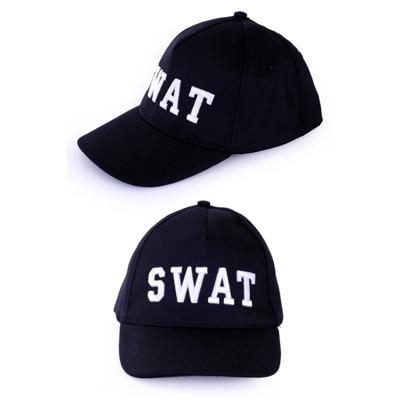 Politie SWAT baseball cap verkleedkleding - volwassenen - verkleedkleding hoedje - accessoires