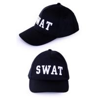 Politie SWAT baseball cap verkleedkleding - volwassenen - verkleedkleding hoedje - accessoires