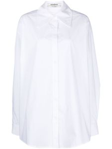 Kimhekim chemise en popeline de coton - Blanc