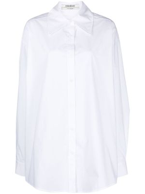 Kimhekim chemise en popeline de coton - Blanc