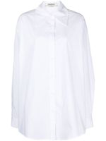 Kimhekim chemise en popeline de coton - Blanc