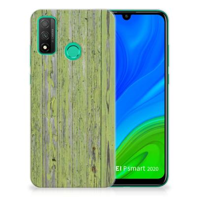 Huawei P Smart 2020 | Bumper Hoesje | Green Wood
