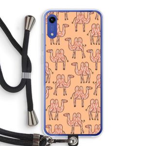 Kameel: Honor Play 8A Transparant Hoesje met koord