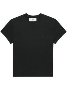 AMI Paris t-shirt en coton - Noir