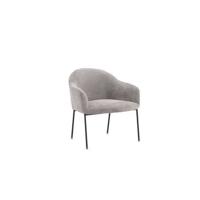 Venture Home Catania Fauteuil 80 x 88 x 85 - Lichtgrijs