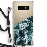 Zee golf: Samsung Galaxy Note 8 Transparant Hoesje met koord
