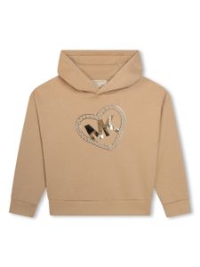 Michael Kors Kids hoodie à logo - Tons neutres