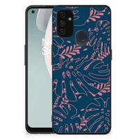 OnePlus Nord N100 Bloemen Hoesje Palm Leaves