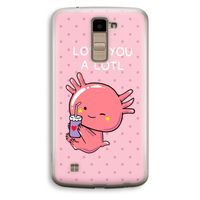 Love You A Lotl: LG K10 (2016) Transparant Hoesje