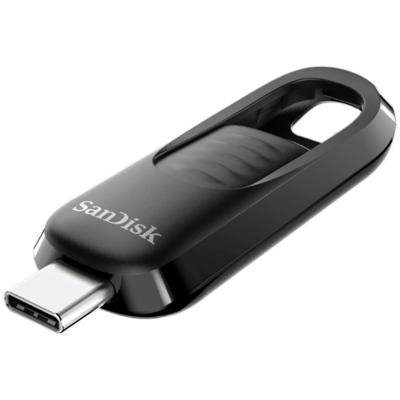 SanDisk ULTRA SLIDER 64GB USB 3.2 Gen 1 USB-sticks Zwart