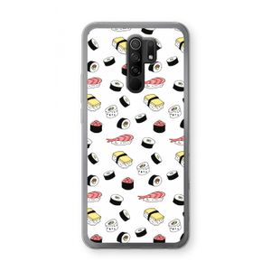 Sushi time: Xiaomi Redmi 9 Transparant Hoesje