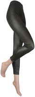 Leatherlook legging met fleece