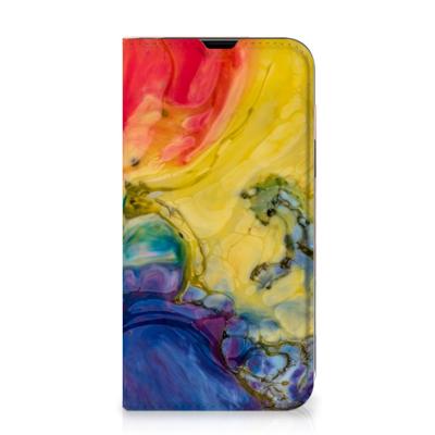 Bookcase iPhone 13 Watercolor Dark Bookcase iPhone 13 Watercolor Dark