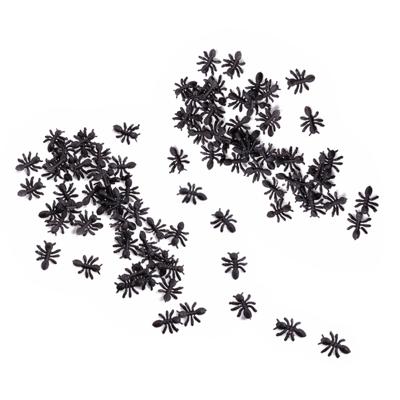 Namaak mieren van 1,5 cm - Kunststof - 100x stuks - Halloween - Horror decoratie