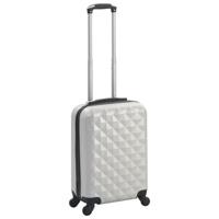 VidaXL Harde koffer abs helder zilverkleurig VidaXL Harde koffer abs helder zilverkleurig