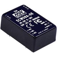 Mean Well SCW08B-12 DC/DC-converter 8 W Aantal uitgangen: 1 x Inhoud 1 stuk(s) - thumbnail