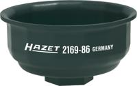 HAZET Oliefitersleutel 2169-86 · 1/2 inch (12,5 mm) vierkant hol · Ribbelprofiel · SW 86 mm