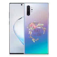 Samsung Galaxy Note 10 Plus Telefoonhoesje met Naam Boho Text