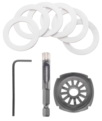 Connex Diamantboor Tegels 8Mm Set Wit - COX970928