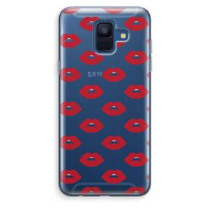 Lips: Samsung Galaxy A6 (2018) Transparant Hoesje