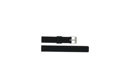 Horlogeband Universeel XD22 Silicoon Zwart 14mm