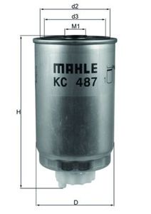 Brandstoffilter KC487