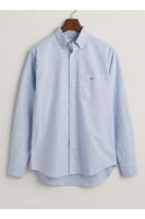 GANT Regular Fit Overhemd blauw, Effen