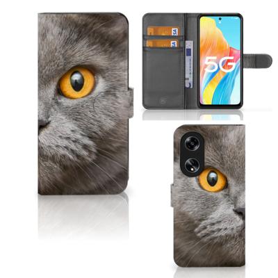 Telefoonhoesje | Met pasjeshouder | OPPO Reno8 T 5G Britse Korthaar