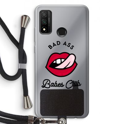Badass Babes Club: Huawei P Smart (2020) Transparant Hoesje met koord