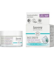 Lavera Lavera Basis Sensitiv Calming Night Cream Fr-ge (50ml) - thumbnail