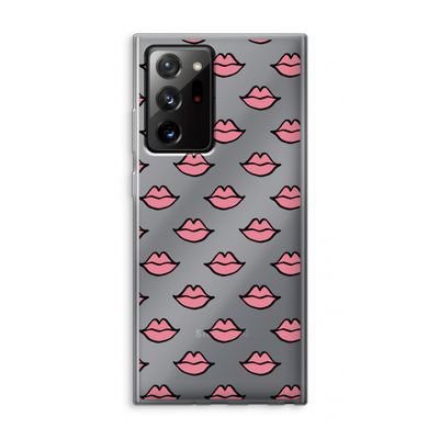 Lipjes: Samsung Galaxy Note 20 Ultra / Note 20 Ultra 5G Transparant Hoesje