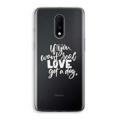 Partner in crime: OnePlus 7 Transparant Hoesje