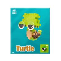 Plus-Plus pet pakket tired turtle (4371)