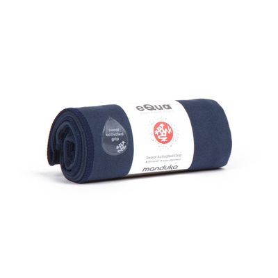 Manduka  eQua Hand Towel - Midnight - Manduka