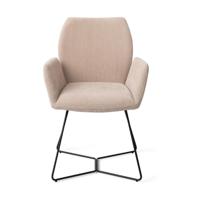 Jesper Home Misaki eetkamerstoel Sand Strand beehive black