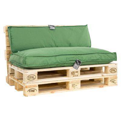 Unique Palletkussenset Luanda Groen - 2 delig