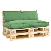 Unique Palletkussenset Luanda Groen - 2 delig