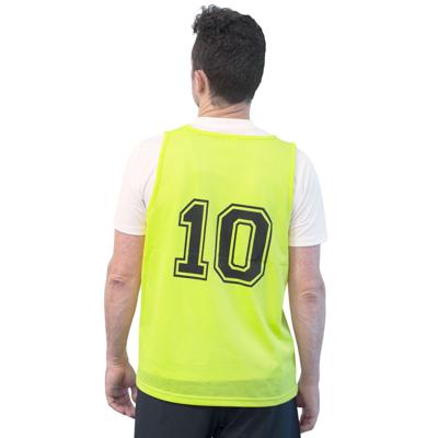SET 5 TRAINING VEST SOFTEE NUMBERED FROM 6 TO 10