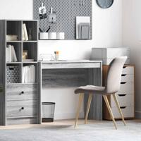 Bureau Grijs sonoma 90 x 40 x 76 cm Bewerkt hout