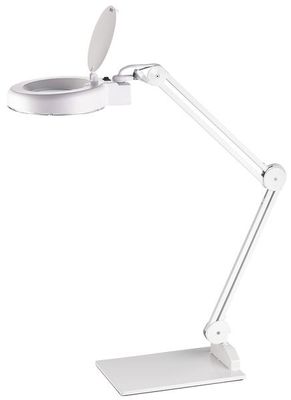 Alco AL-9225 Bureaulamp Met Loep LED Wit 9,6 Watt 48 LEDS