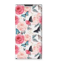 Samsung Galaxy S22 Ultra Smart Cover Butterfly Roses