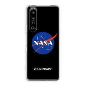 NASA: Sony Xperia 1 III Transparant Hoesje