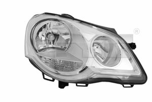 Koplamp TYC, Inbouwplaats: Links, u.a. fÃ¼r VW