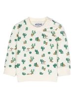 Moschino Kids sweat à motif Teddy Bear - Blanc - thumbnail