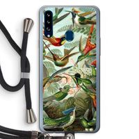 Haeckel Trochilidae: Samsung Galaxy A20s Transparant Hoesje met koord