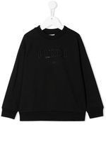 Fendi Kids sweat à logo - Noir